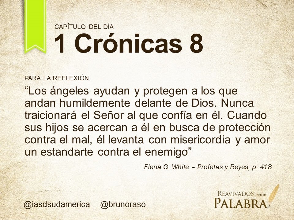 1 crónicas 8