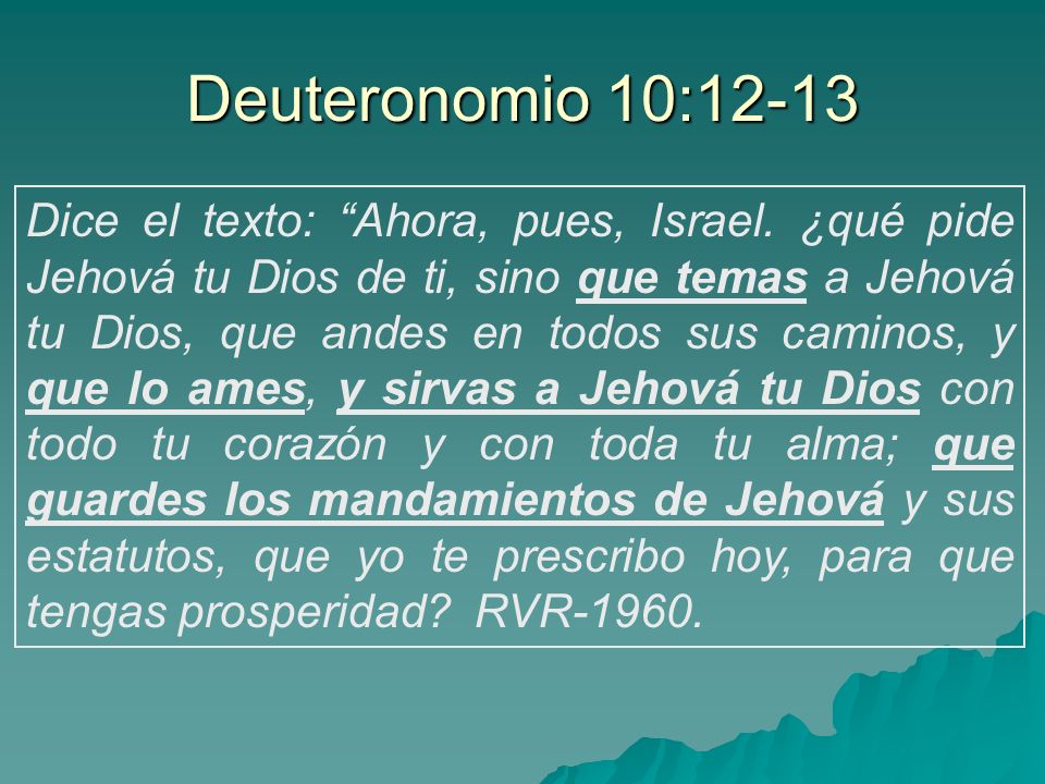 Deuteronomio 10